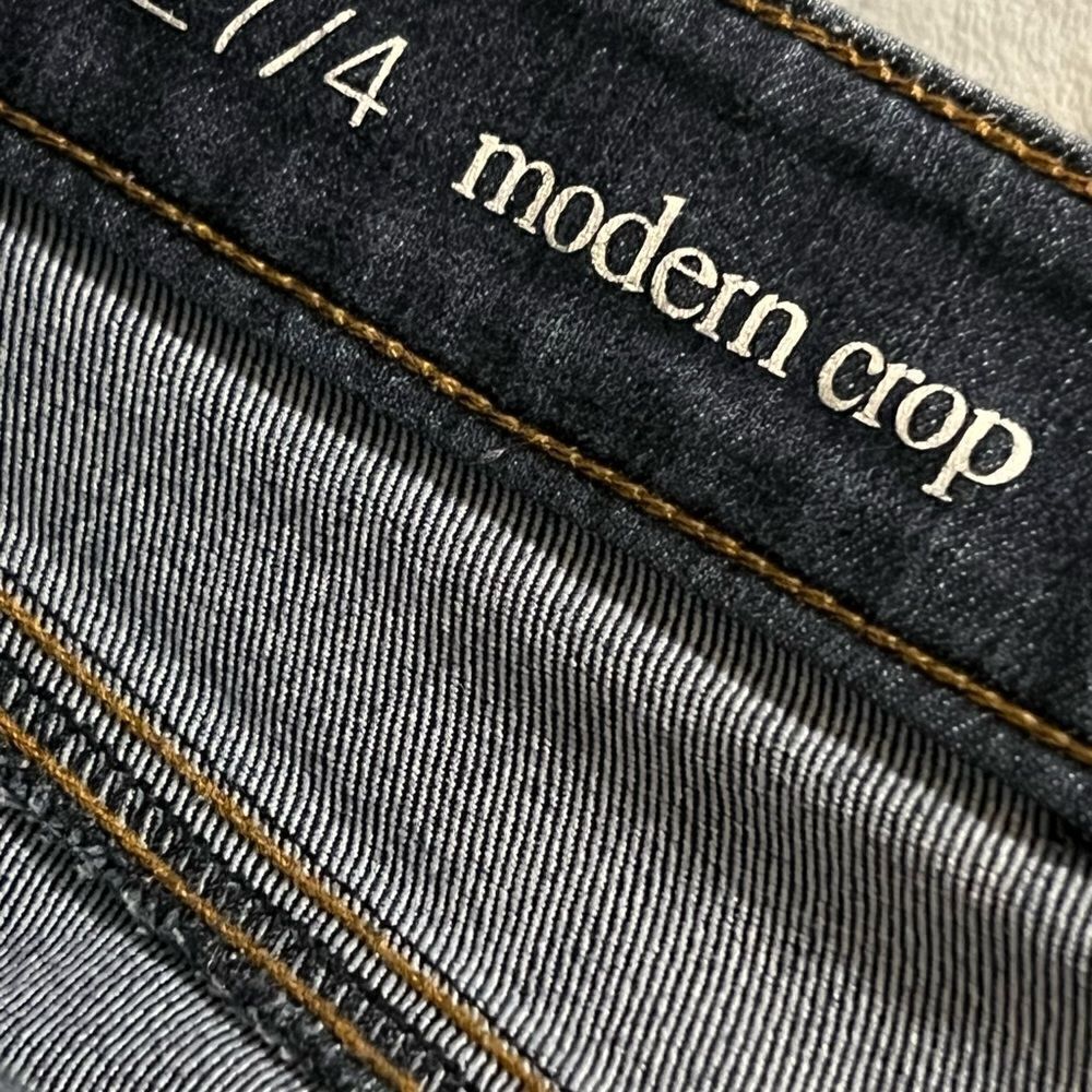 Loft modern crop jeans size 27/4 - Picture 3 of 4